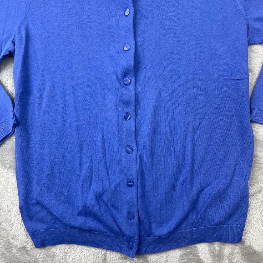 Talbots Button Down Long Sleeve Sweater Women's Size Petite Mp BRAND NEW - Picture 3 of 9